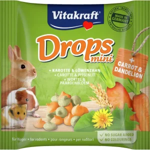 Vitakraft DropsMini Karotte Löwenzahn Nager 40 g Sonderaktion